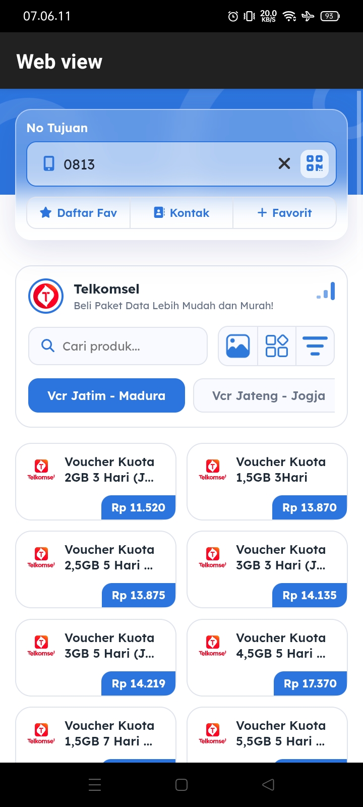 Paket Data Vol.7
