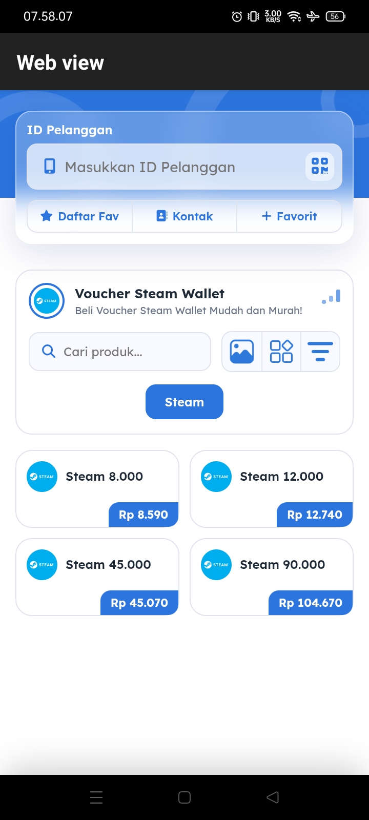 Steam Wallet Vol.7
